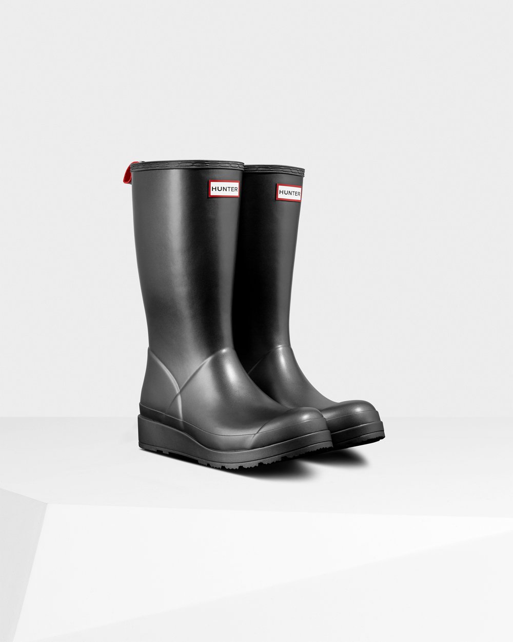 Botas Play Hunter Feminina Pretas - Original Tall Pearlized Rain - 79XRLUZFK